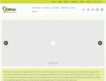 Tablet Screenshot of decoramashop.com